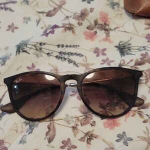 Ray-Ban Brown Classic Round Sunglasses